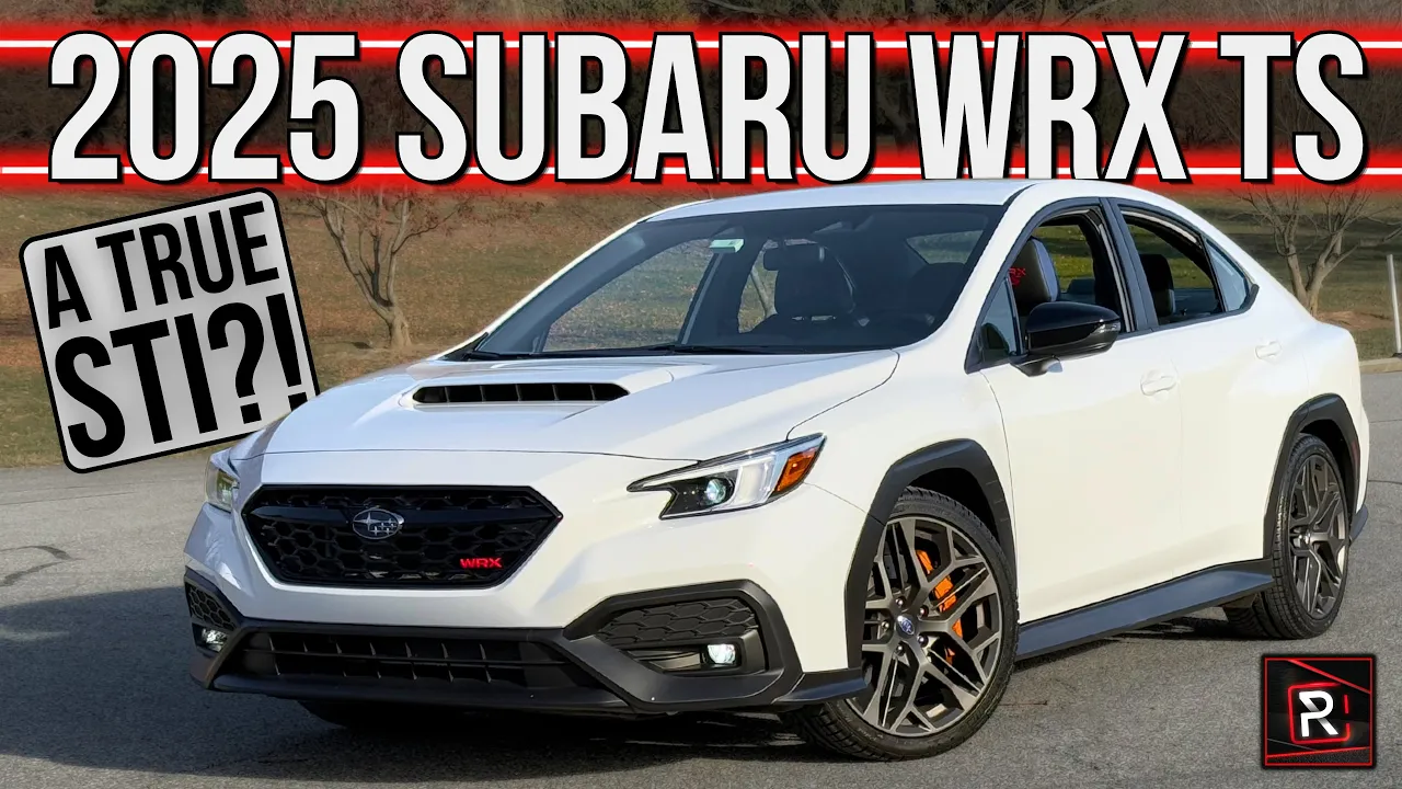 The 2025 Subaru WRX tS Is A More Track Capable Rally Car With An STI-Like Price Tag