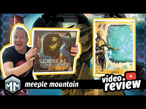 Play as the Faderan Species in Sidereal Confluence - Boardgame Brody