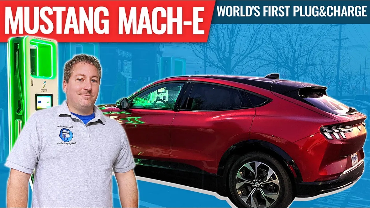 Mustang Mach-E World's First Plug&Charge