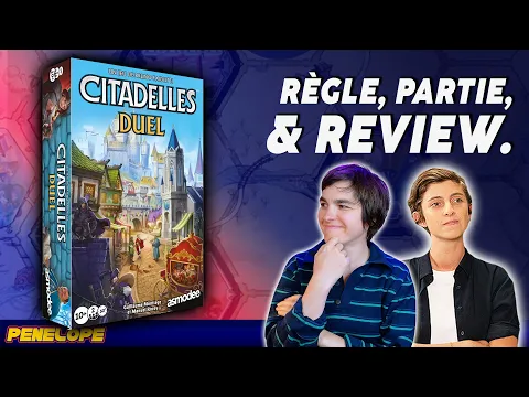 CITADELLES DUEL - La règle, la partie, la critique !