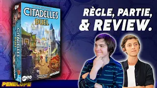 CITADELLES DUEL - La règle, la partie, la critique !