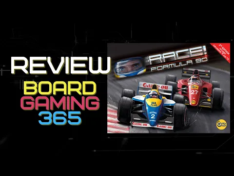 Race! Formula 90: Second Edition - Review - Παρουσίαση - Board Gaming 365