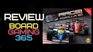 Race! Formula 90: Second Edition - Review - Παρουσίαση - Board Gaming 365