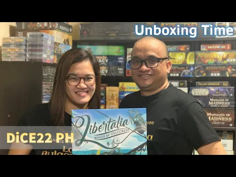 DiCE22 Unboxing | Libertalia: Winds of Galecrest