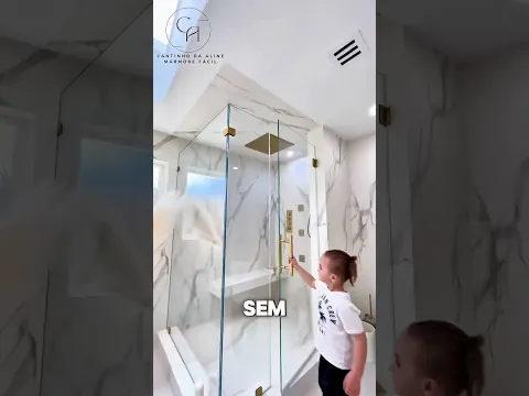 Revestimento Marmorizado Brilhante Ônix Elegance 120x240cm Mármore Fácil by Cantinho da Aline