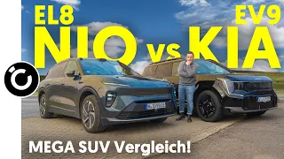 Kia EV9 oder NIO EL8 - Familie, Alltag, Langstrecke!