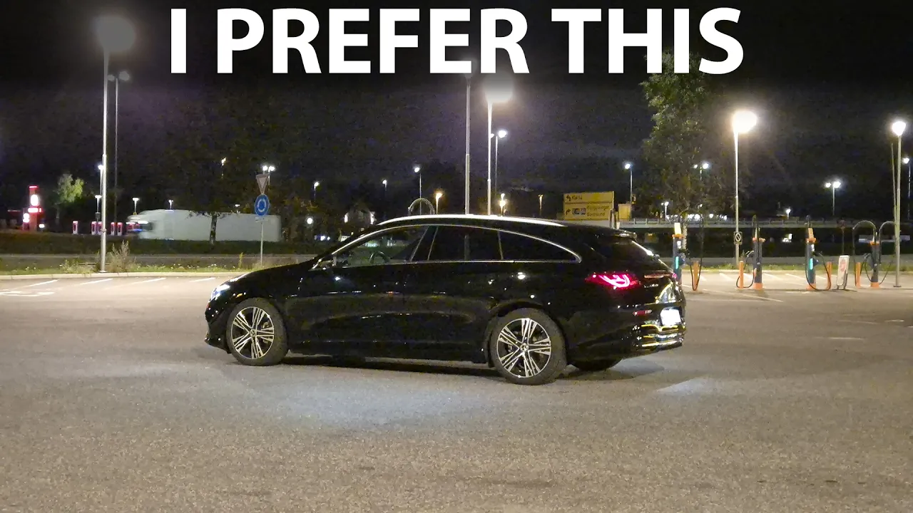 Mercedes CLA 350 4Matic Shooting Brake acceleration and noise test