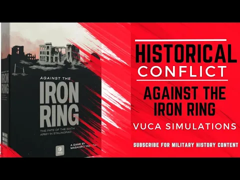 Against the Iron Ring - Vuca Simulations (4K, 2025) #boardgames #wargaming #ww2history