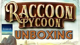 Raccoon Tycoon Board Game | “Serious” Unboxing ft. @ZuperJohn