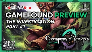 Champions of Rokugan | Act 1: Investigation | Part #1