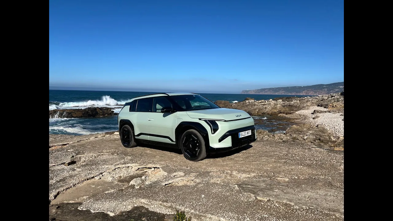 Kia EV3 prøvekjørt i Portugal