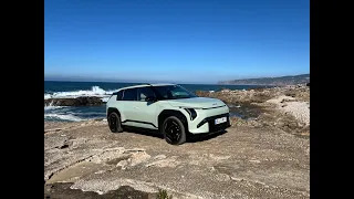 Kia EV3 prøvekjørt i Portugal