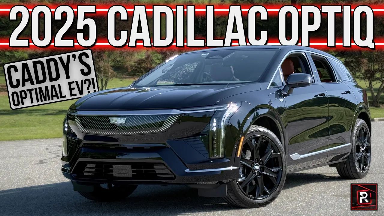 The 2025 Cadillac Optiq Is An Optimal Sized & Priced EV For Youthful Drivers
