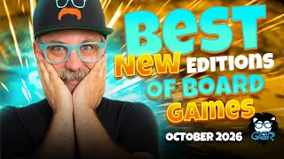 Best New Editions of Board Games Coming to Retail in October, 2026!