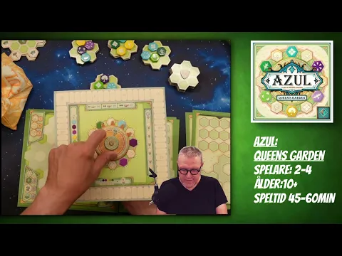 () Azul Queens Garden | Brädspelet där du bygger en trädgård.