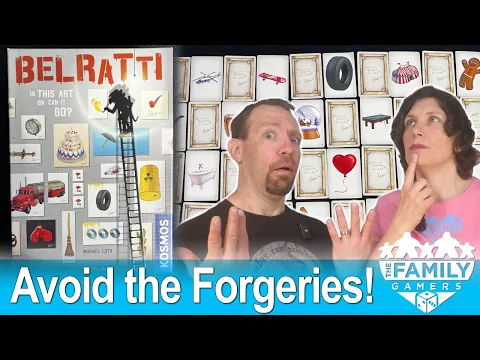 Belratti - Art? or Not? #boardgamereview