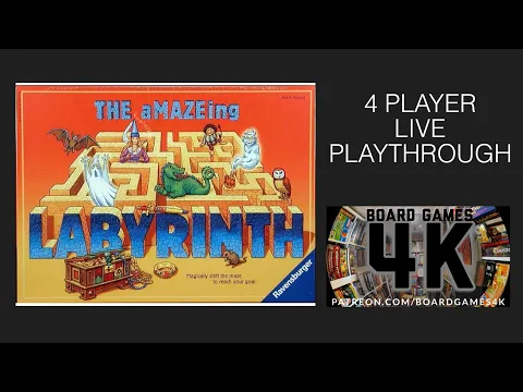 Labyrinth - 4 Player Playthrough