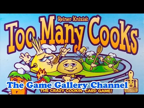 【ボードゲーム レビュー】「Too Many Cooks」- コックが多すぎると料理が闇鍋に？！