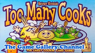 【ボードゲーム レビュー】「Too Many Cooks」- コックが多すぎると料理が闇鍋に?!