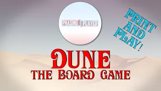 Making Dune, the Board Game [Print and Play]