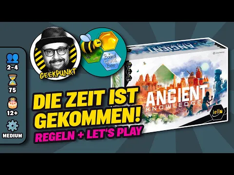 ANCIENT KNOWLEDGE - Regeln & Let's Play - iello