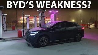 BYD Sealion 7 charging test