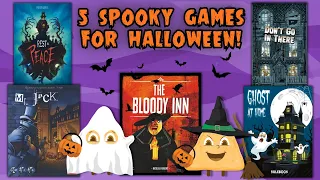 Ranking 5 Spooky Games for Halloween!