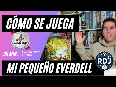 MI PEQUEÑO EVERDELL Cómo se juega (RDJ)
