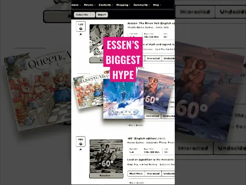 The 3 Hottest Games at Essen Spiel 2026 – Worth Waiting For? #boardgames