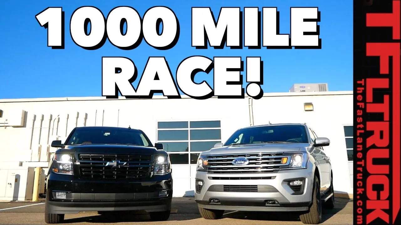 Ford Expedition vs Chevy Suburban RST: The (Not So) Great Race Part 1 of 2
