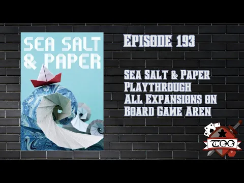 Sea Salt & Paper Playthrough | All Expansions on Board Game Arena