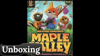 Maple Valley (Kickstarter Edition): Unboxing