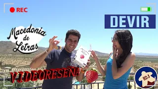 MACEDONIA DE LETRAS VideoReseña (RDJ)