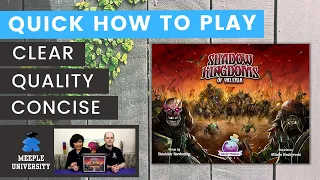 Shadow Kingdoms of Valeria Board Game - Quick How to Play. A Kickstarter Preview