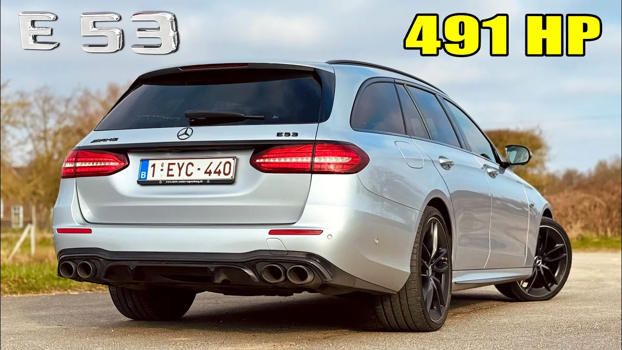 Mercedes-AMG E53 has 491HP and DRIFT MODE! // REVIEW on AUTOBAHN