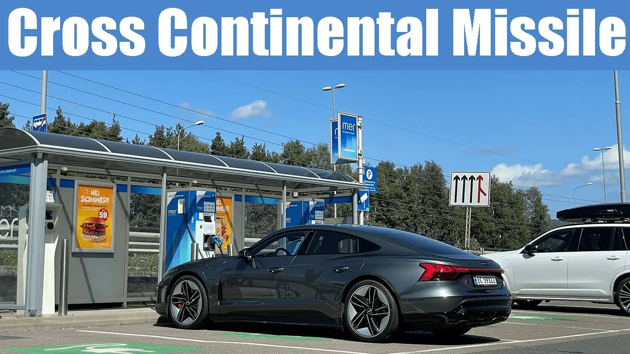 Audi RS E Tron GT Range, Efficiency & Charging Test!