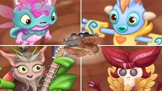 Celestial Island: All Celestials Sounds and Animations | My Singing Monsters