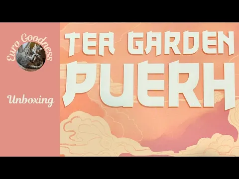 Tea Garden Puerh Board Game Expansion Unboxing