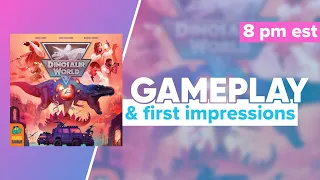 Dinosaur World Gameplay & First Impressions | @Pandasaurusgame