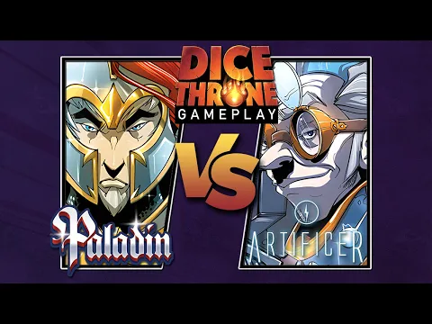 Dice Throne Duel Gameplay | Paladin vs Artificer