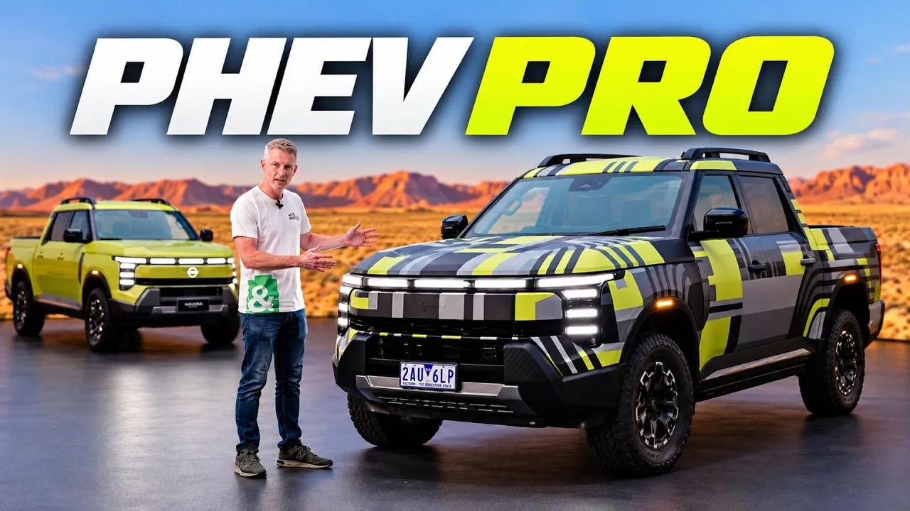 Nissan’s First Plug-In Hybrid Ute: Navara PRO PHEV Up Close