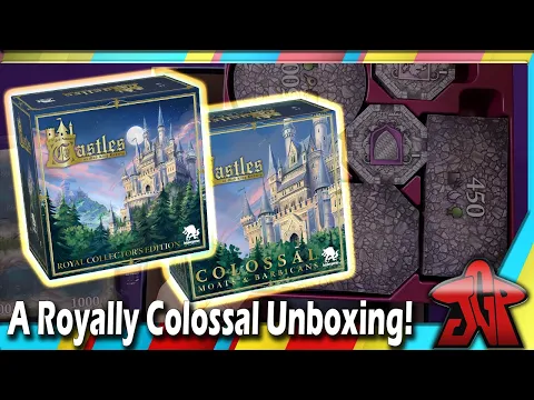 Castles of Mad King Ludwig Collector's Edition (Royal with COLOSSAL Moats & Barbicans) unboxing