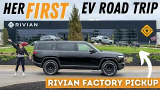 First Road Trip In Our New Rivian R1S! Bringing It 1,000 Miles Home From The Factory