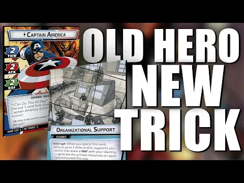 Marvel Champions Captain America vs Expert M.O.D.O.K. Live Replay