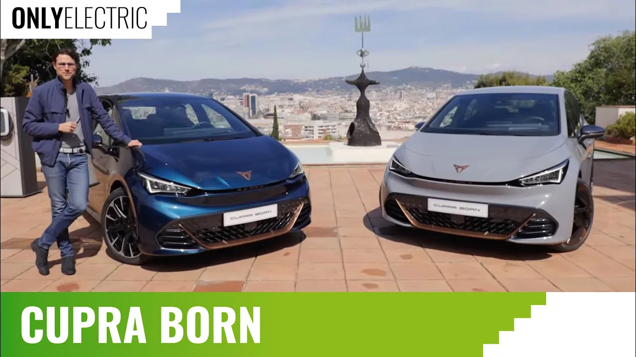 Cupra Born REVIEW the new brother of the VW ID3 - OnlyElectric