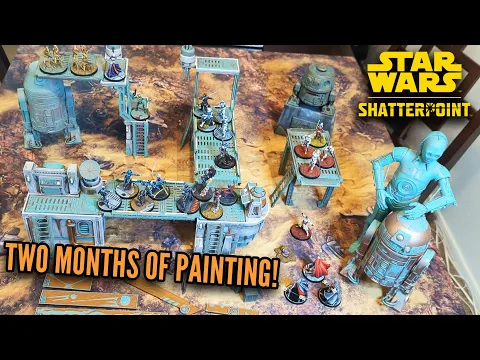 Everything I've painted for Star Wars Shatterpoint (So Far)