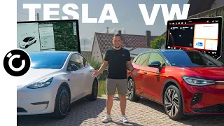 SOFTWARE im Vergleich: Tesla oder VW, wo stehen wir 2023?