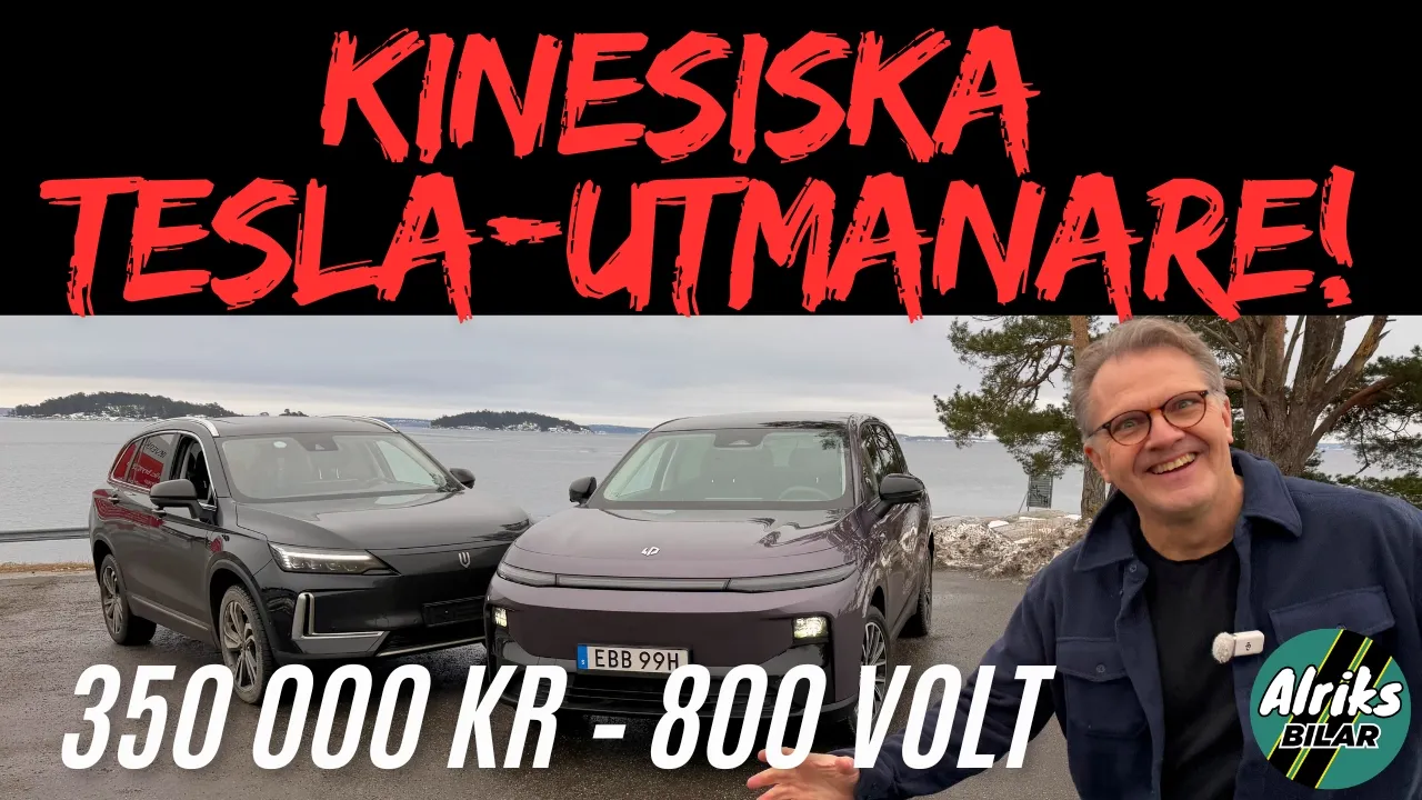 Test: Leapmotor B10 mot Skyworth K. Billiga kinesiska Tesla-utmanare.