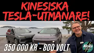 Test: Leapmotor B10 mot Skyworth K. Billiga kinesiska Tesla-utmanare.