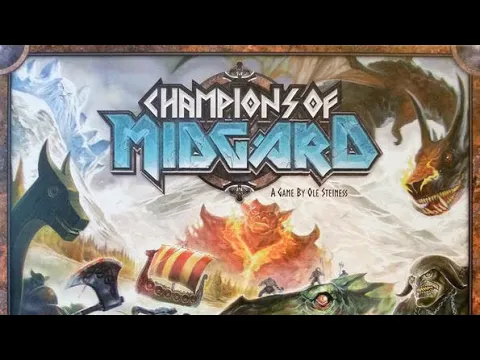 Champions of Midgard + Expansions 5 Player Live Play